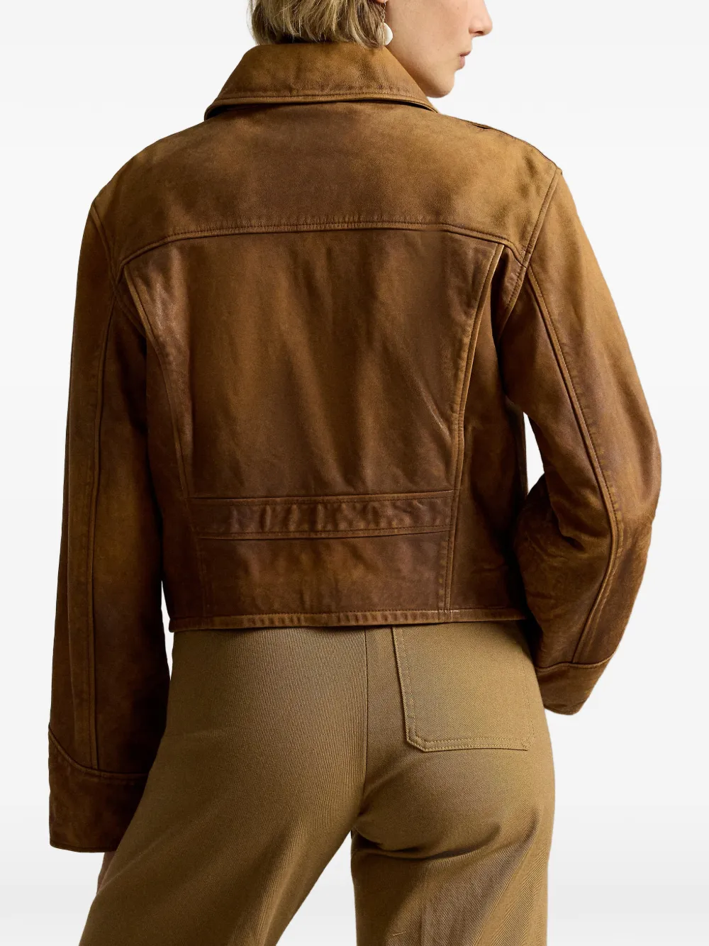 Polo Ralph Lauren Leren jack Bruin