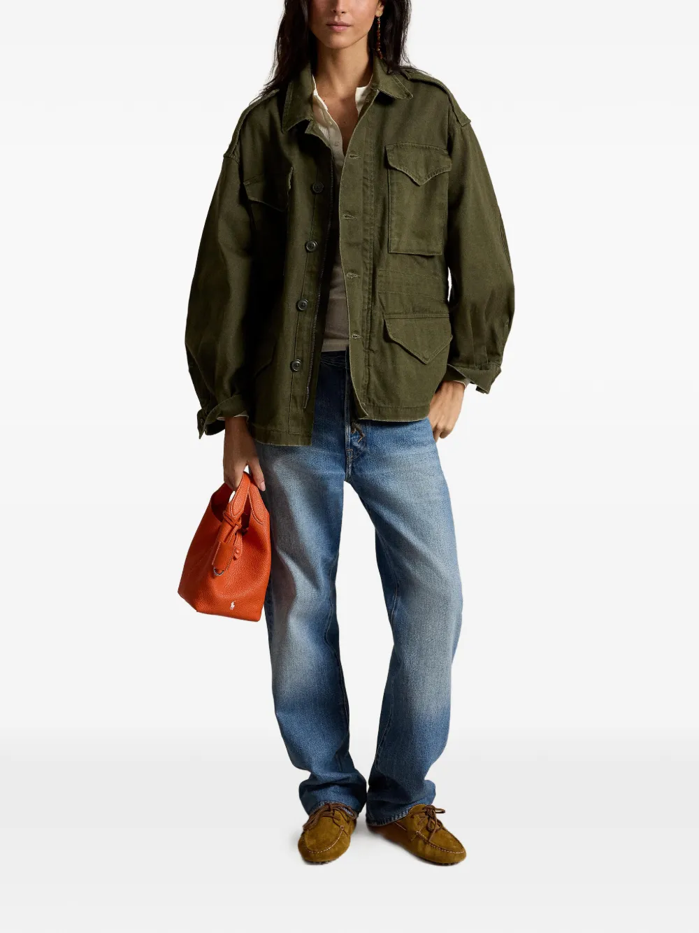 Polo Ralph Lauren Cropped jack Groen