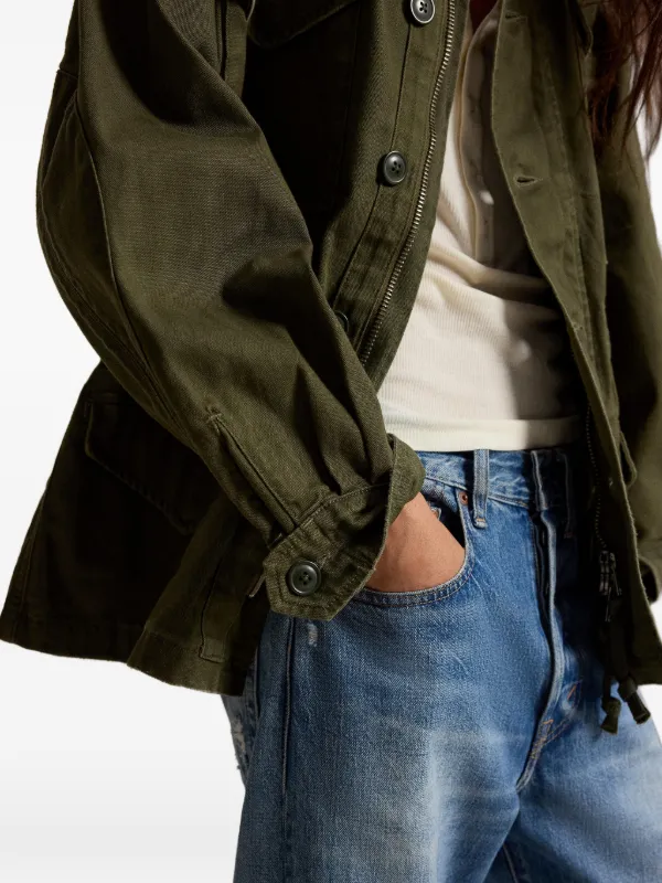 Polo Ralph Lauren Cropped Field Jacket | Green | FARFETCH