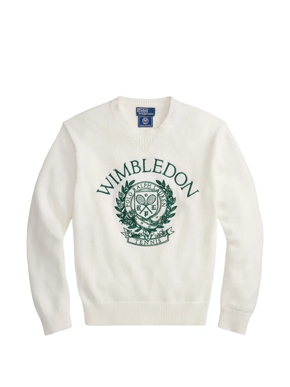 Polo Ralph Lauren Embroidered Sweater In Multi