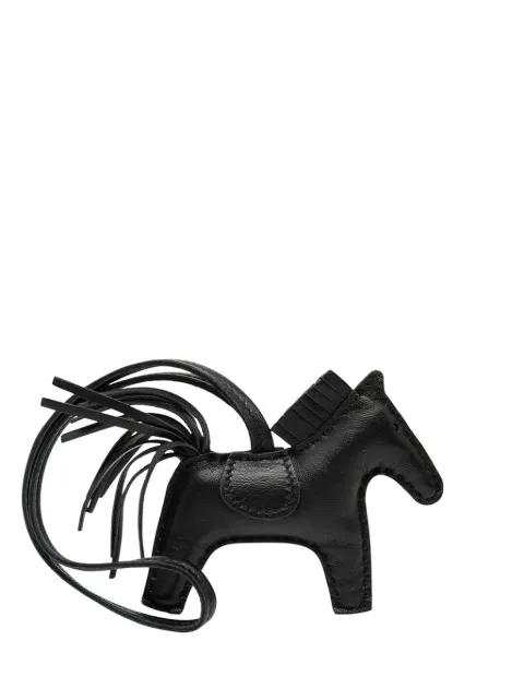 Hermès Pre-Owned 2019 Milo Lambskin Grigri Rodeo Bag Charm PM key chain