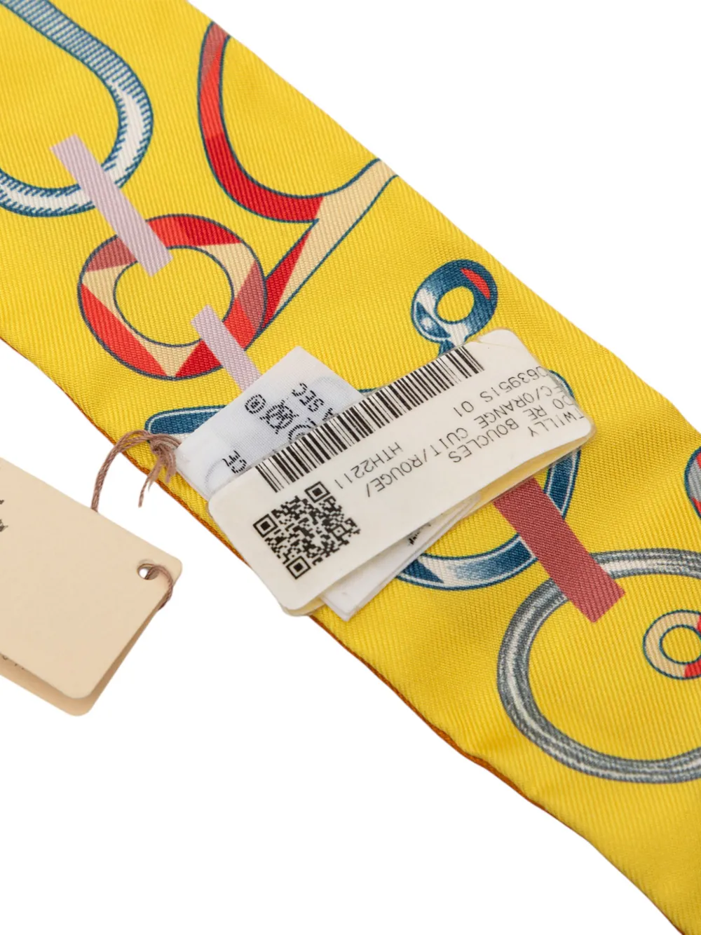 Hermès Pre-Owned 2000-2025 Do Re Boucles Silk Twilly Scarf Scarves