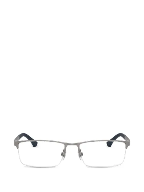 Emporio Armani lentes con armazón rectangular