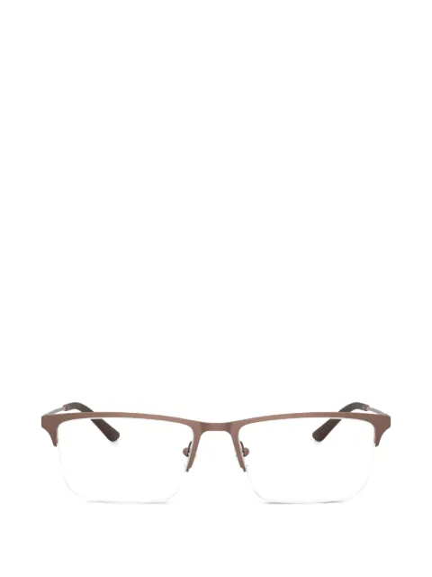 Emporio Armani rectangle-frame glasses