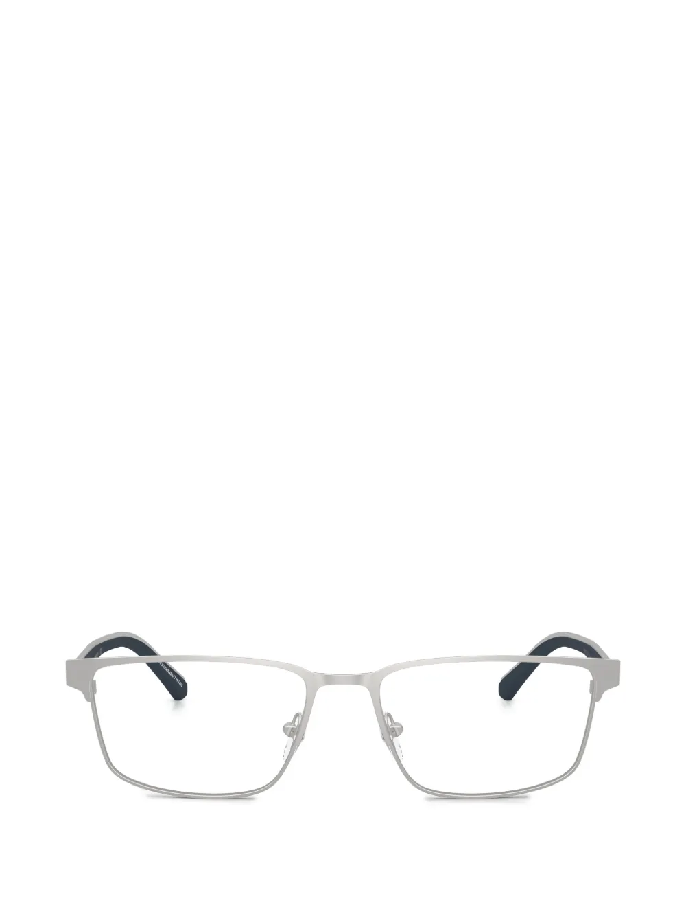 Emporio Armani rectangle-frame glasses - Argento