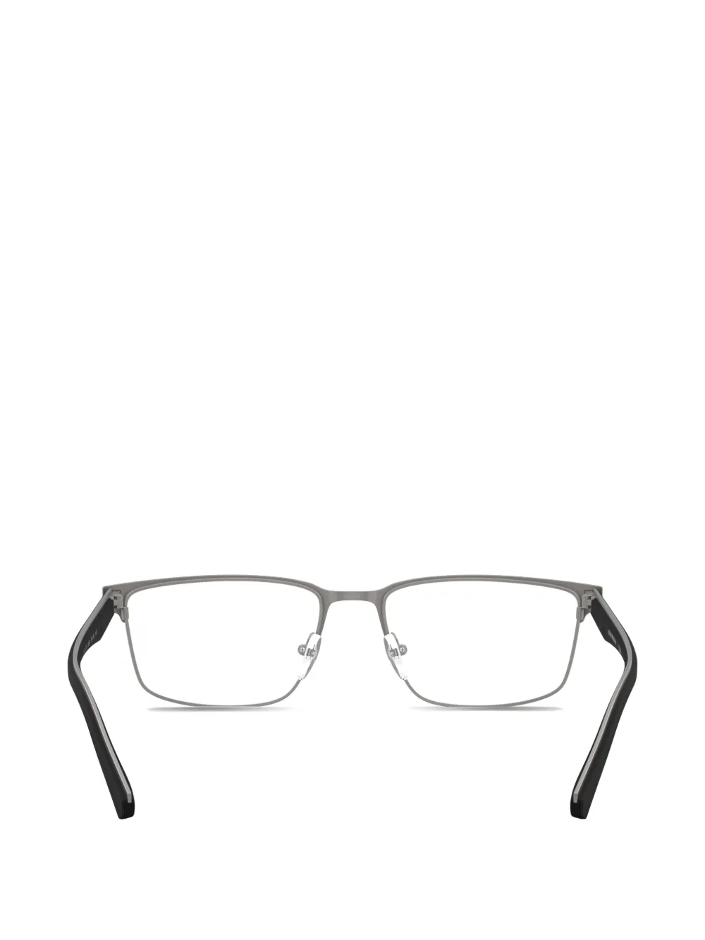 Emporio Armani Bril met rechthoekig montuur Grijs