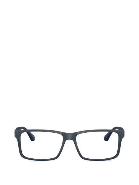 Emporio Armani lentes con armazón rectangular