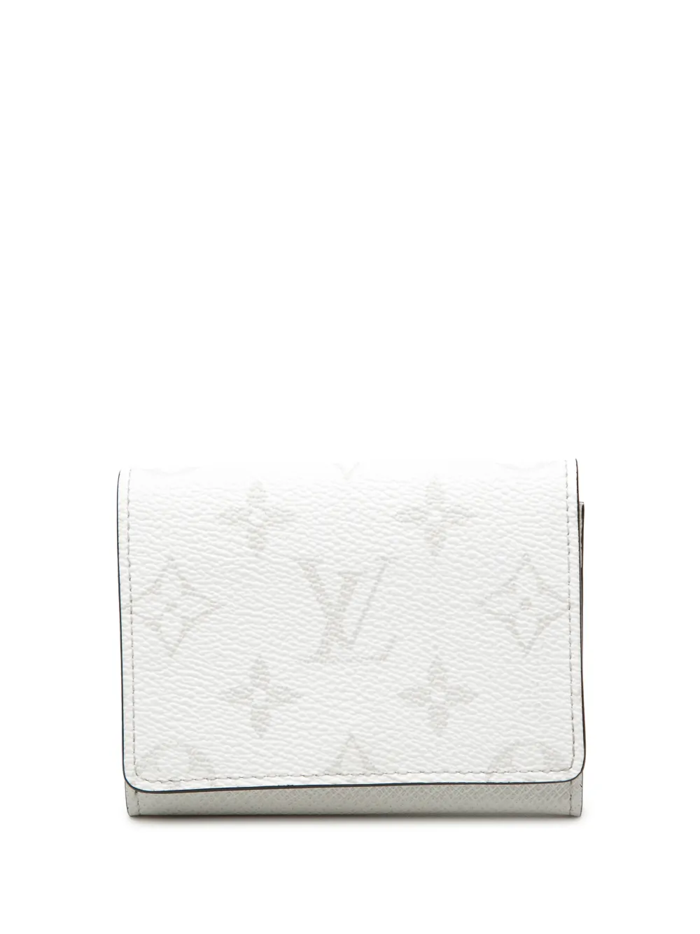 Louis Vuitton Pre-Owned 2021-2025 Monogram Enveloppe Carte de Visite card holder - Bianco
