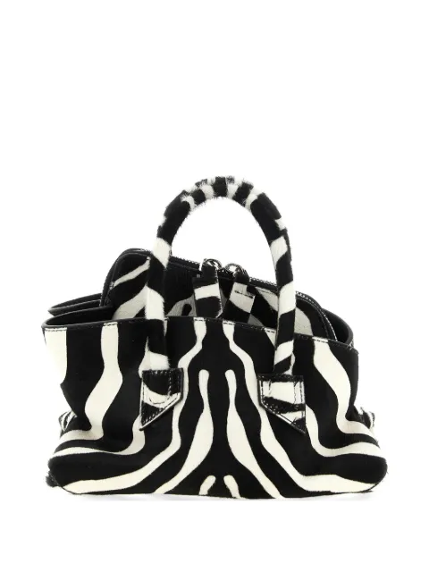 The Attico mini La Passeggiata double-handle tote bag