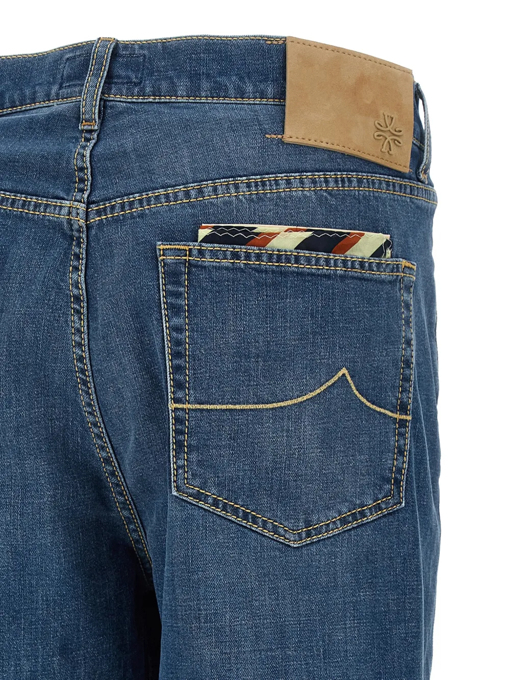 Jacob Cohën Edo jeans met stonewashed-effect Blauw