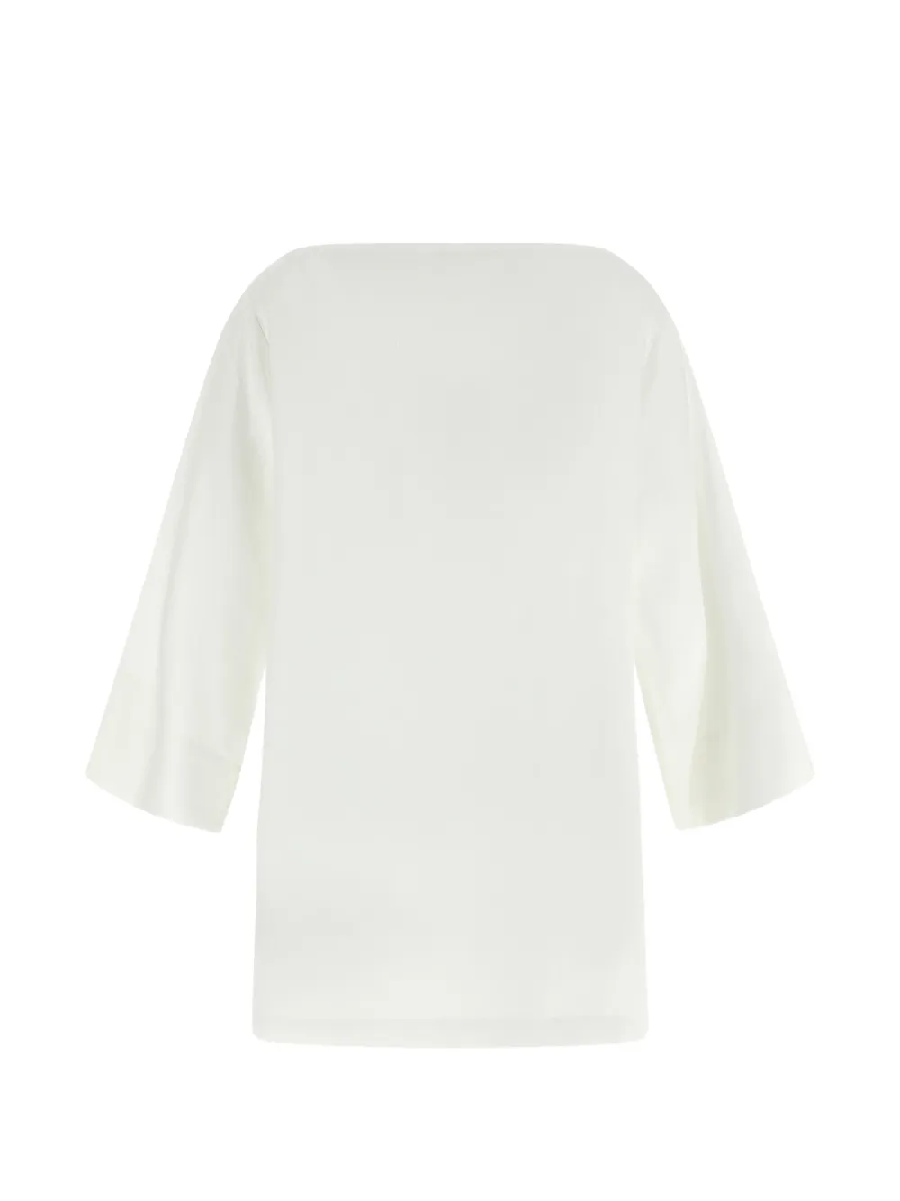  The Row Junia Boat-neck Blouse - White 