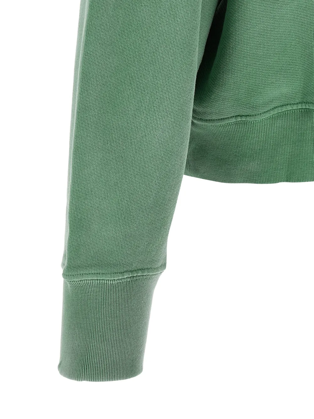 Willy Chavarria Hooligan sweater met print en ronde hals Groen