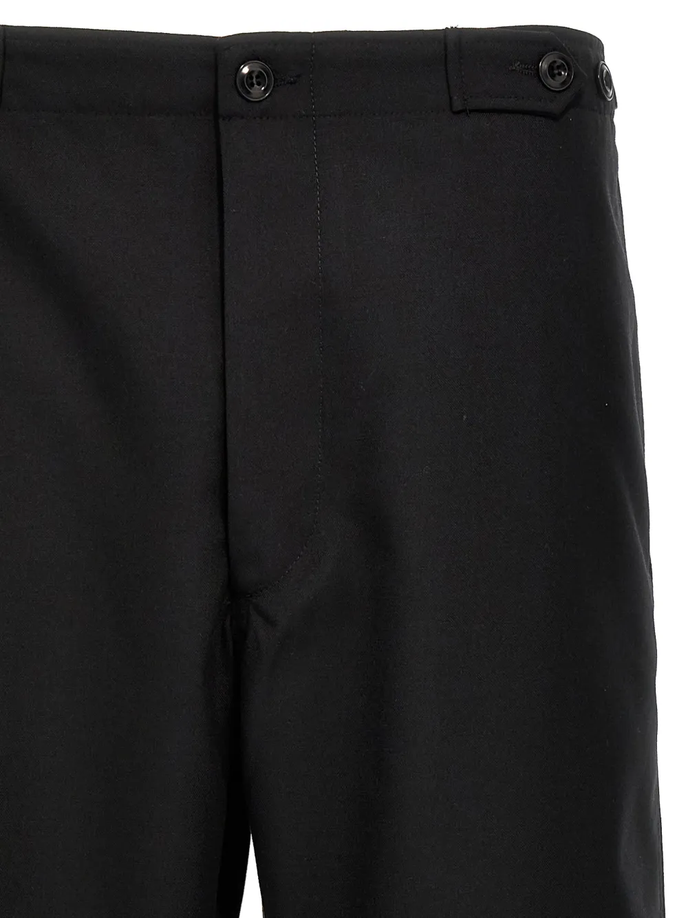  Cellar Door Buttoned Trousers - Black 