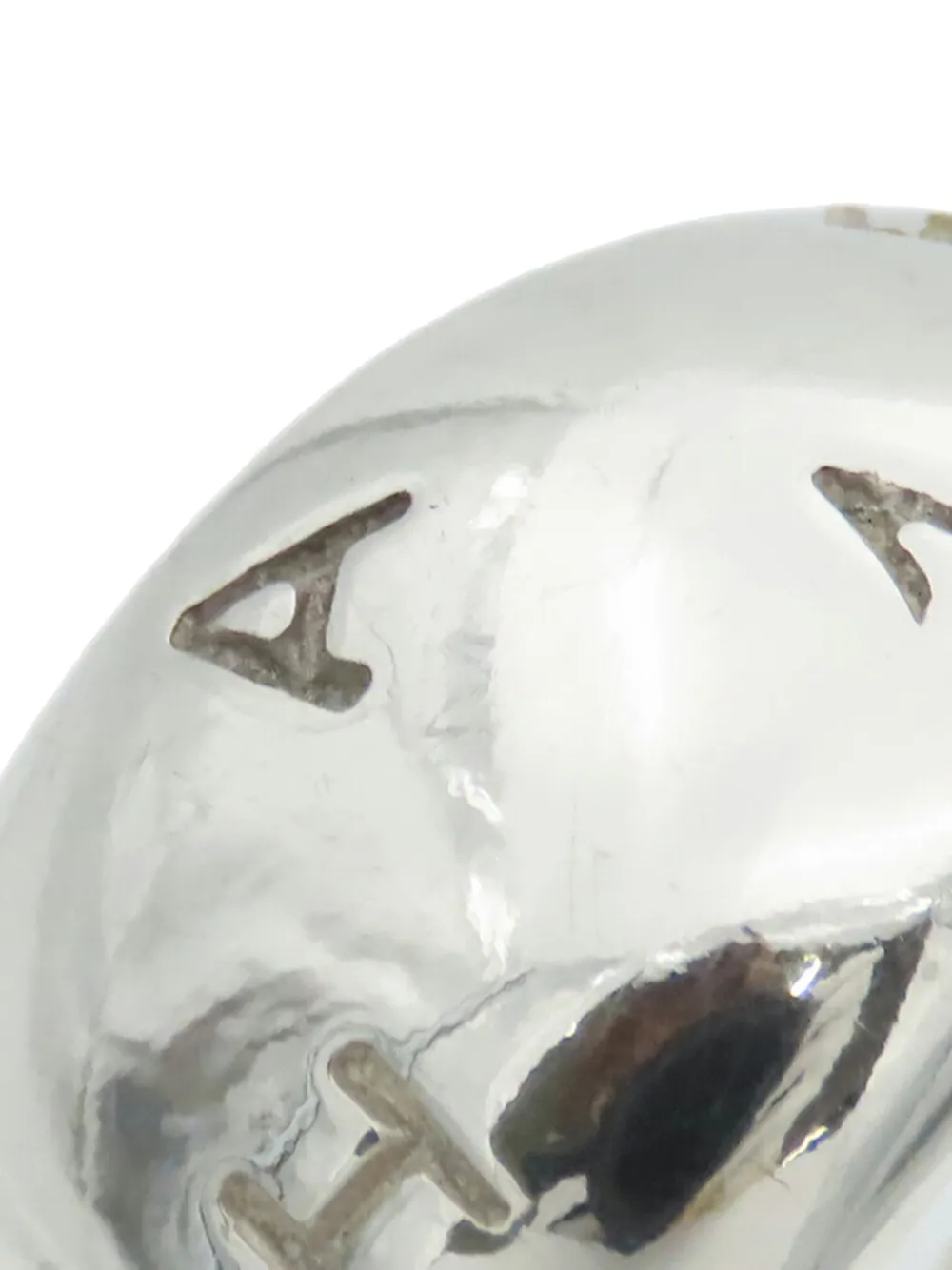 2000-2020 Sterling Silver Engraved Logo Dome Ring Costume Earrings