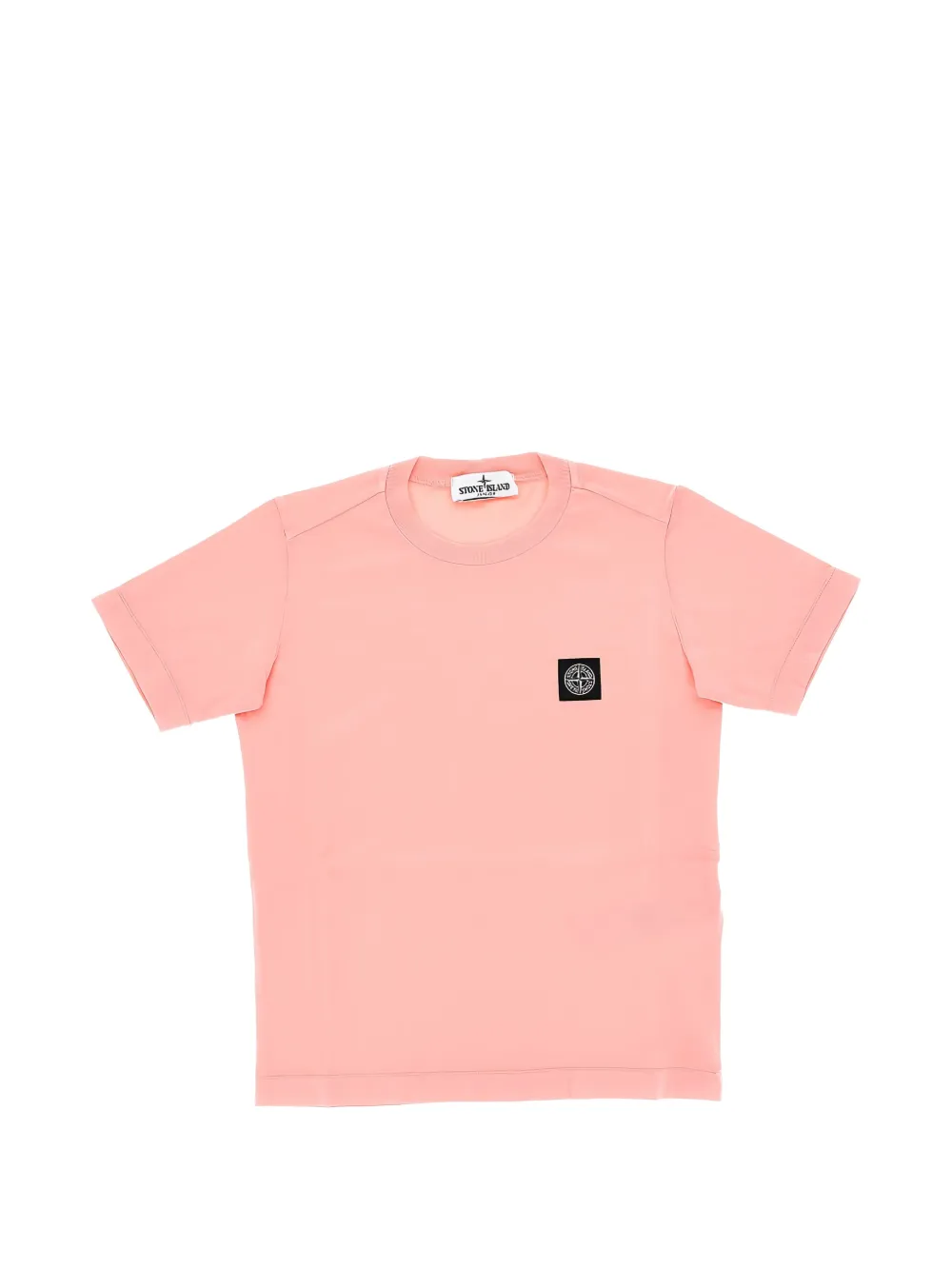 Stone Island Junior appliqué T-shirt - Rosa
