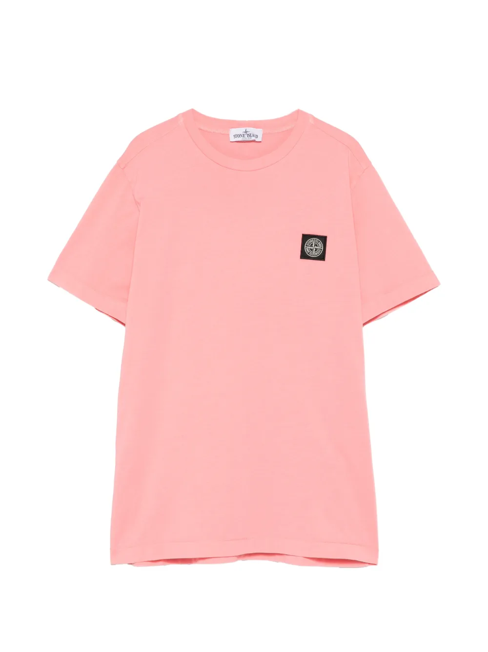 Stone Island Junior appliqué T-shirt - Rosa