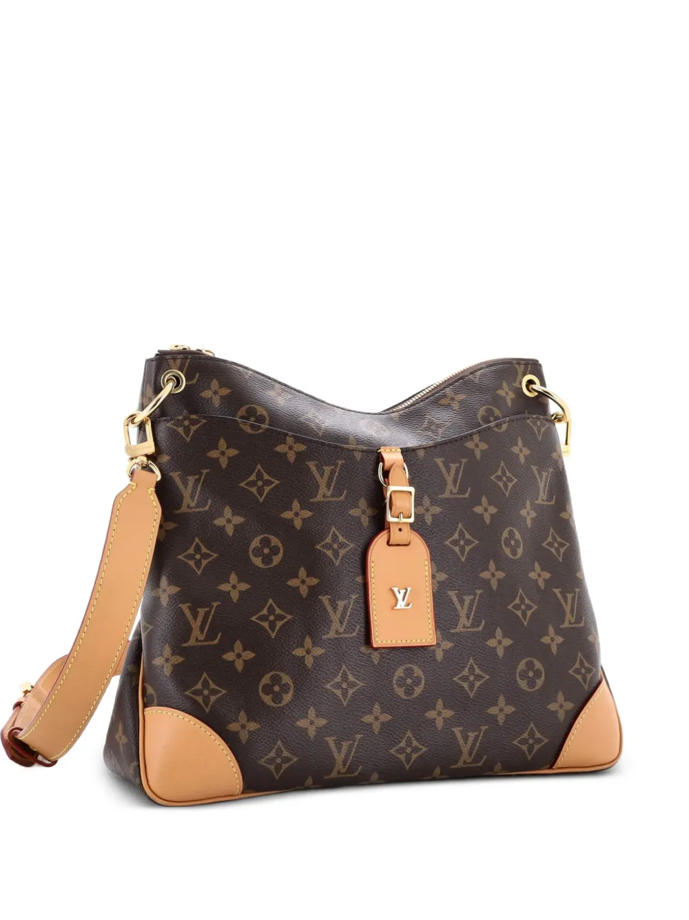 Louis Vuitton Pre-Owned Odeon NM Handbag Monogram Canvas MM crossbody bag - Braun