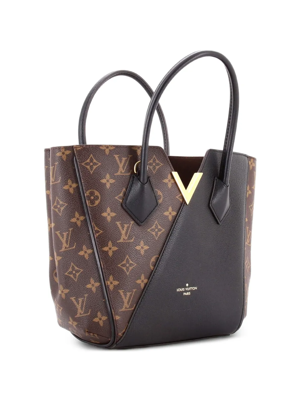 Louis Vuitton Pre-Owned Kimono Handbag Monogram Canvas and Leather PM tote bag - Schwarz