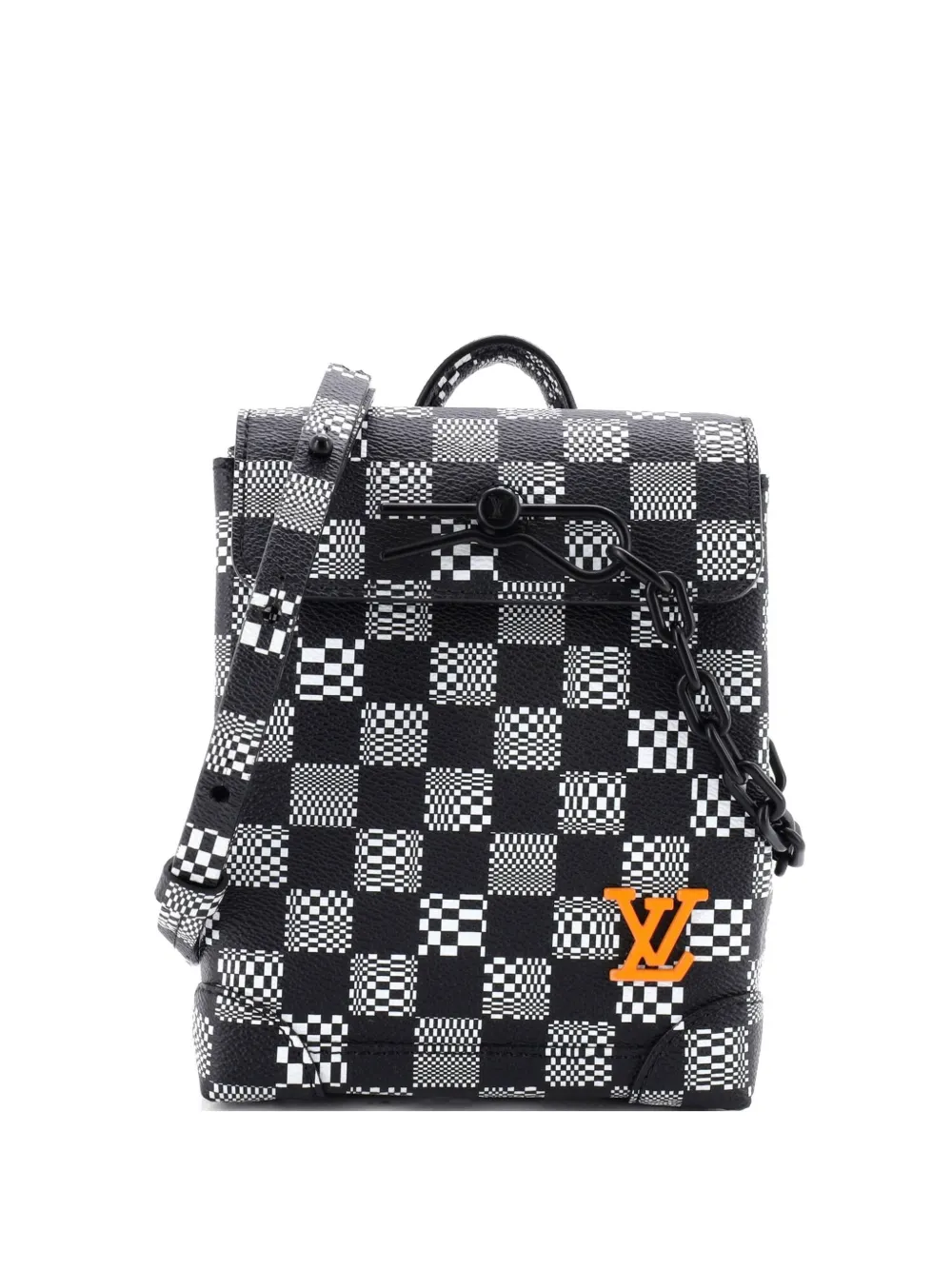 Louis Vuitton Pre-Owned Steamer Bag Limited Edition Distorted Damier XS crossbody bag - Nero