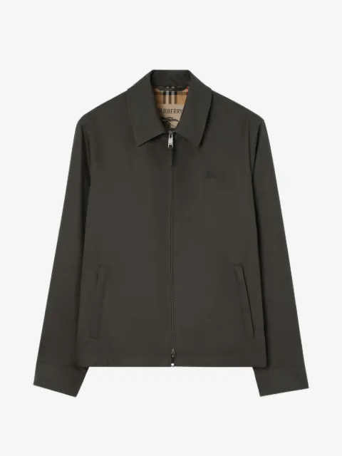 Burberry tropical gabardine Bloomsbury Harrington jacket