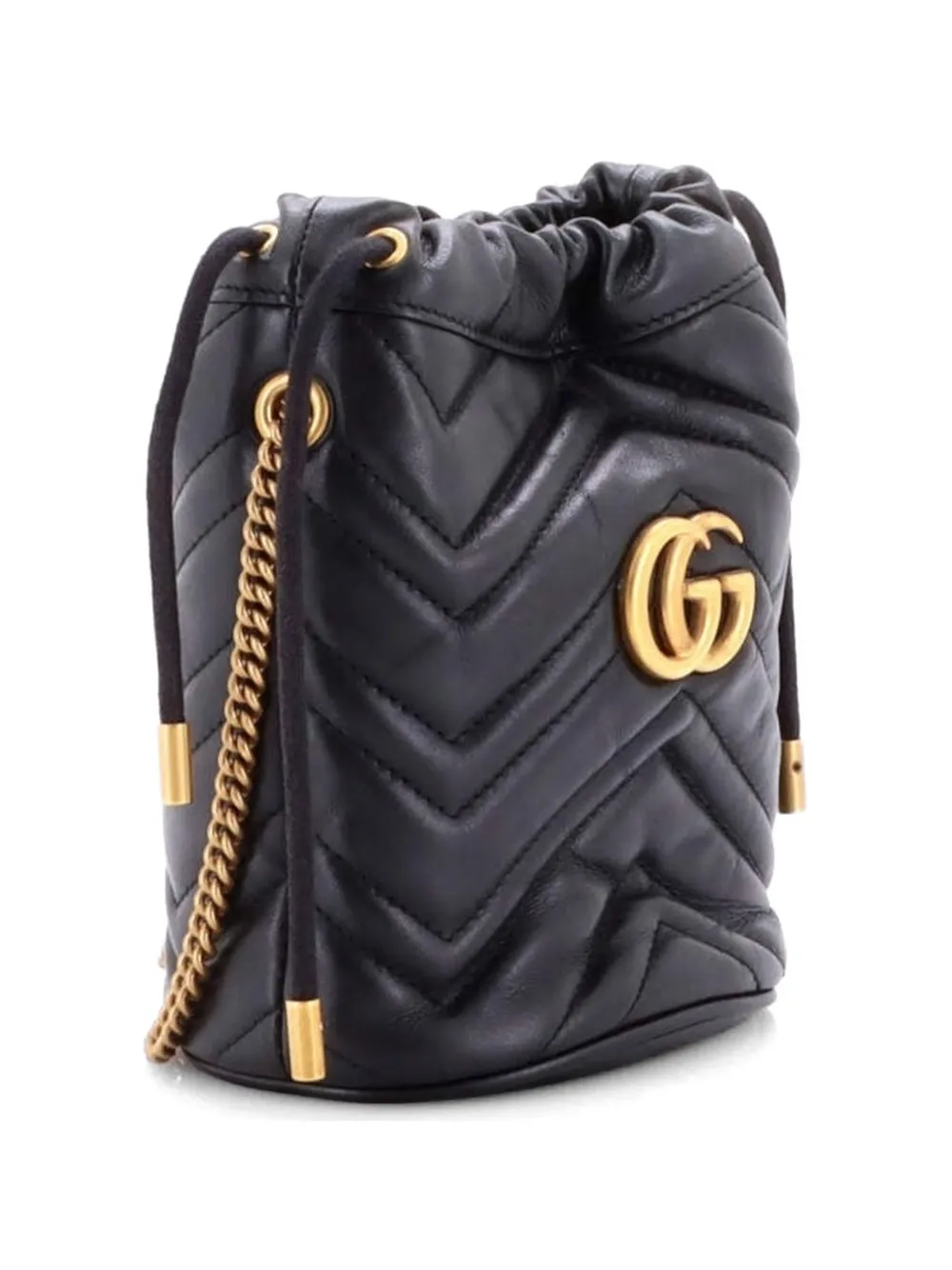 Gg Marmont Matelasse Leather Mini Bucket Bag