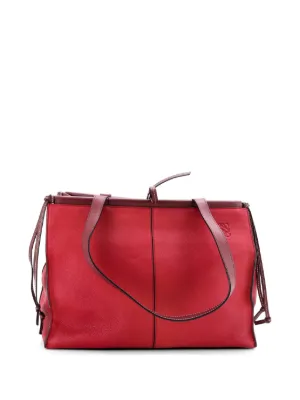 Loewe Pre-Owned フラメンコ ノット メッセンジャーバッグ レザー
