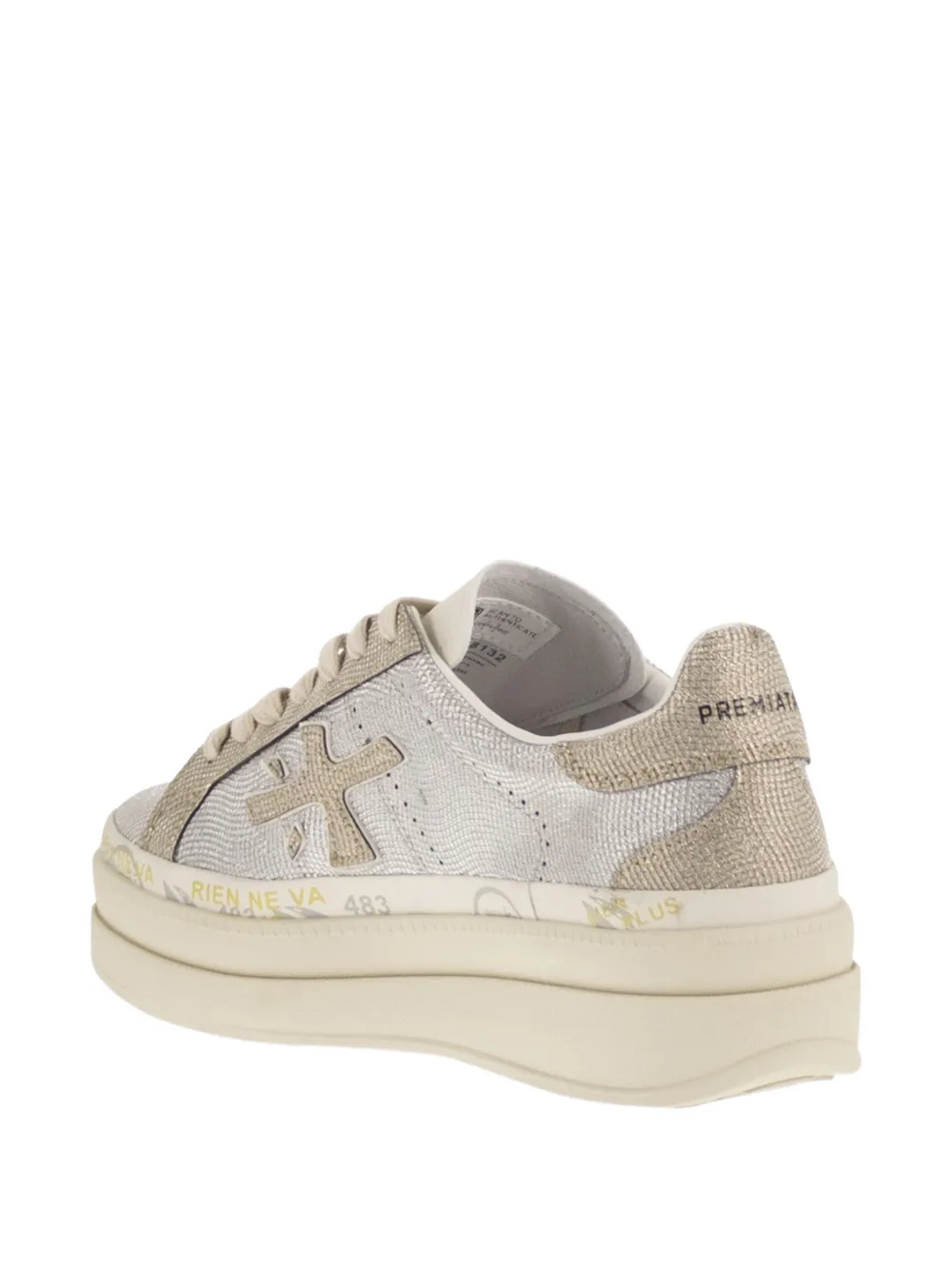 Premiata Claudia 8132 sneakers Zilver