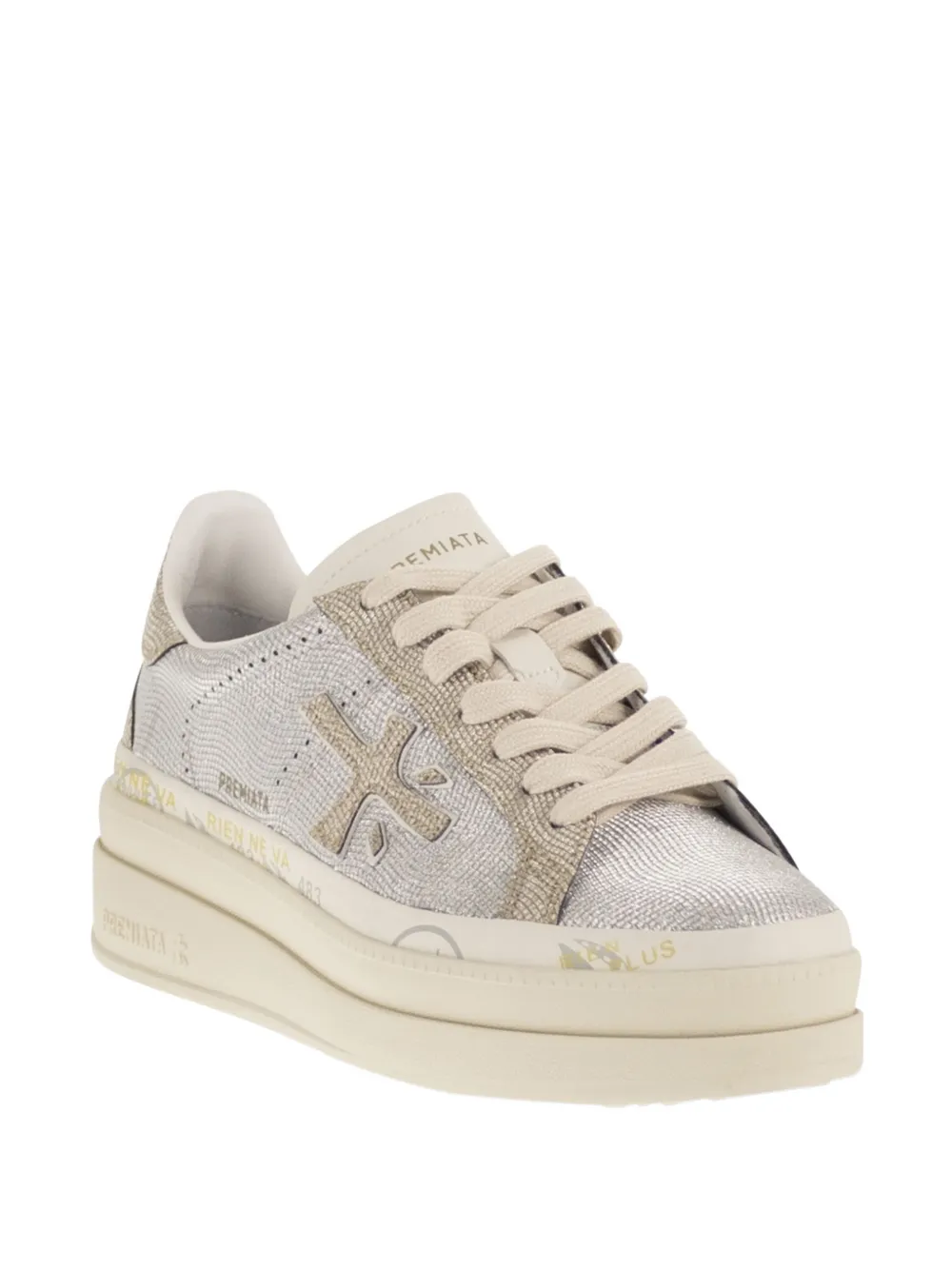 Premiata Claudia 8132 sneakers Zilver