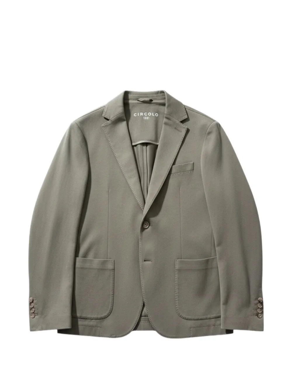 Circolo 1901 single-breasted blazer - Verde