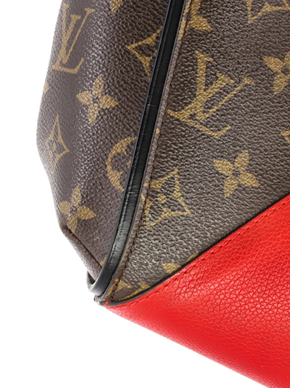 Kimono Handbag Monogram Canvas And Leather Mm Tote Bag