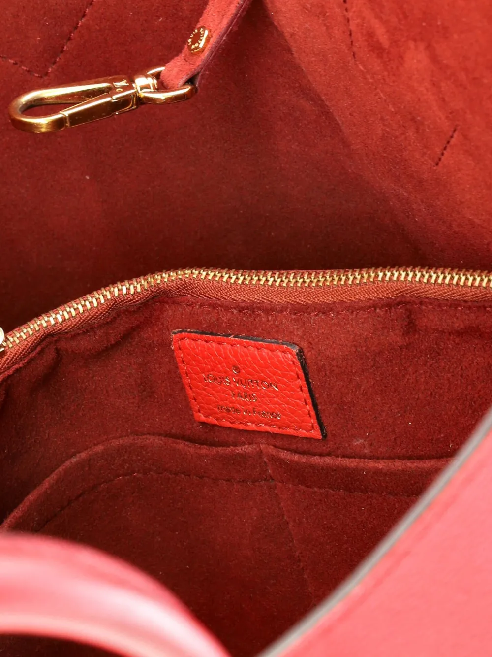 Kimono Handbag Monogram Canvas And Leather Mm Tote Bag