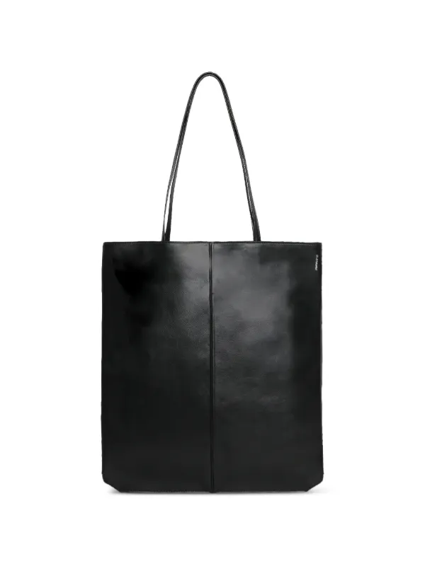 Jil Sander バーティカル ショルダーバッグ | ブラック | FARFETCH JP