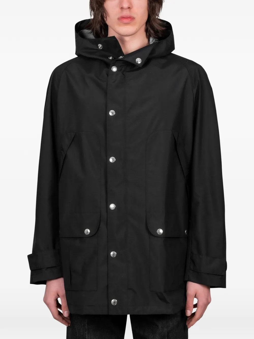 Junya Watanabe MAN button-fastening jacket - Nero