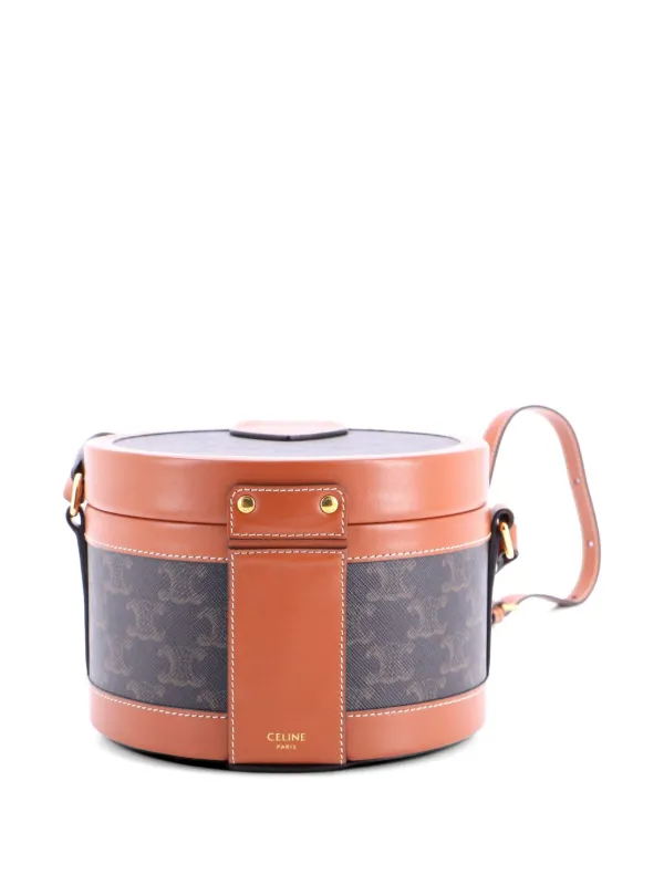 Celine Pre-Owned ミディアム トリオンフ コーテッドキャンバス 