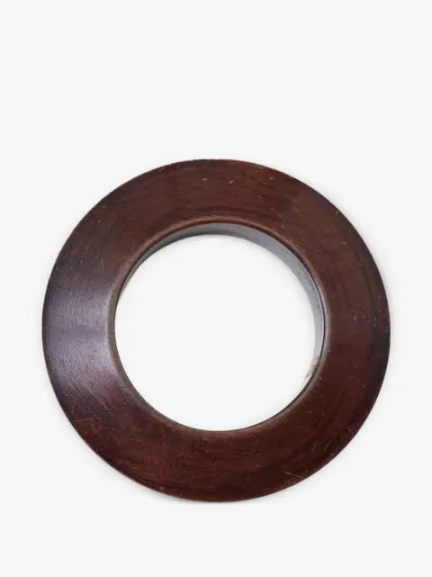 Gianfranco Ferré Pre-Owned round wooden bangle