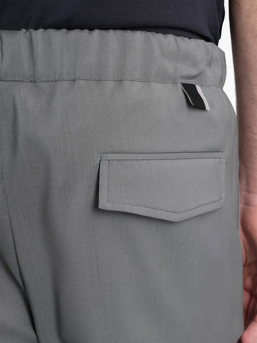 Low Brand New Tokyo broek met elastische taille Grijs