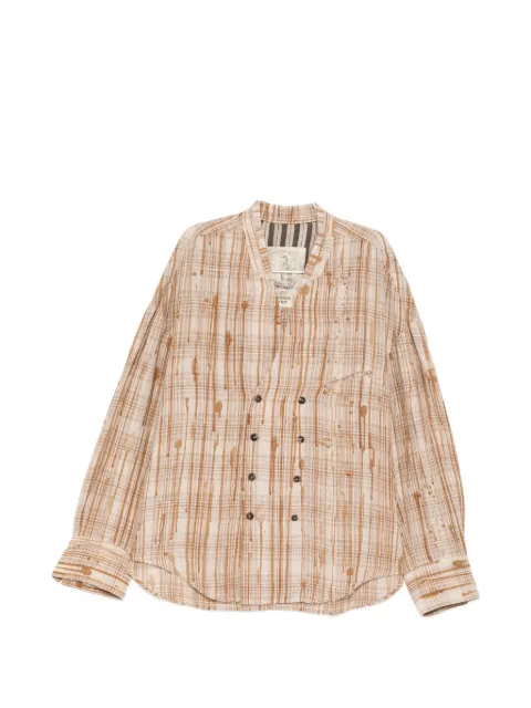 Ziggy Chen plaid jacket