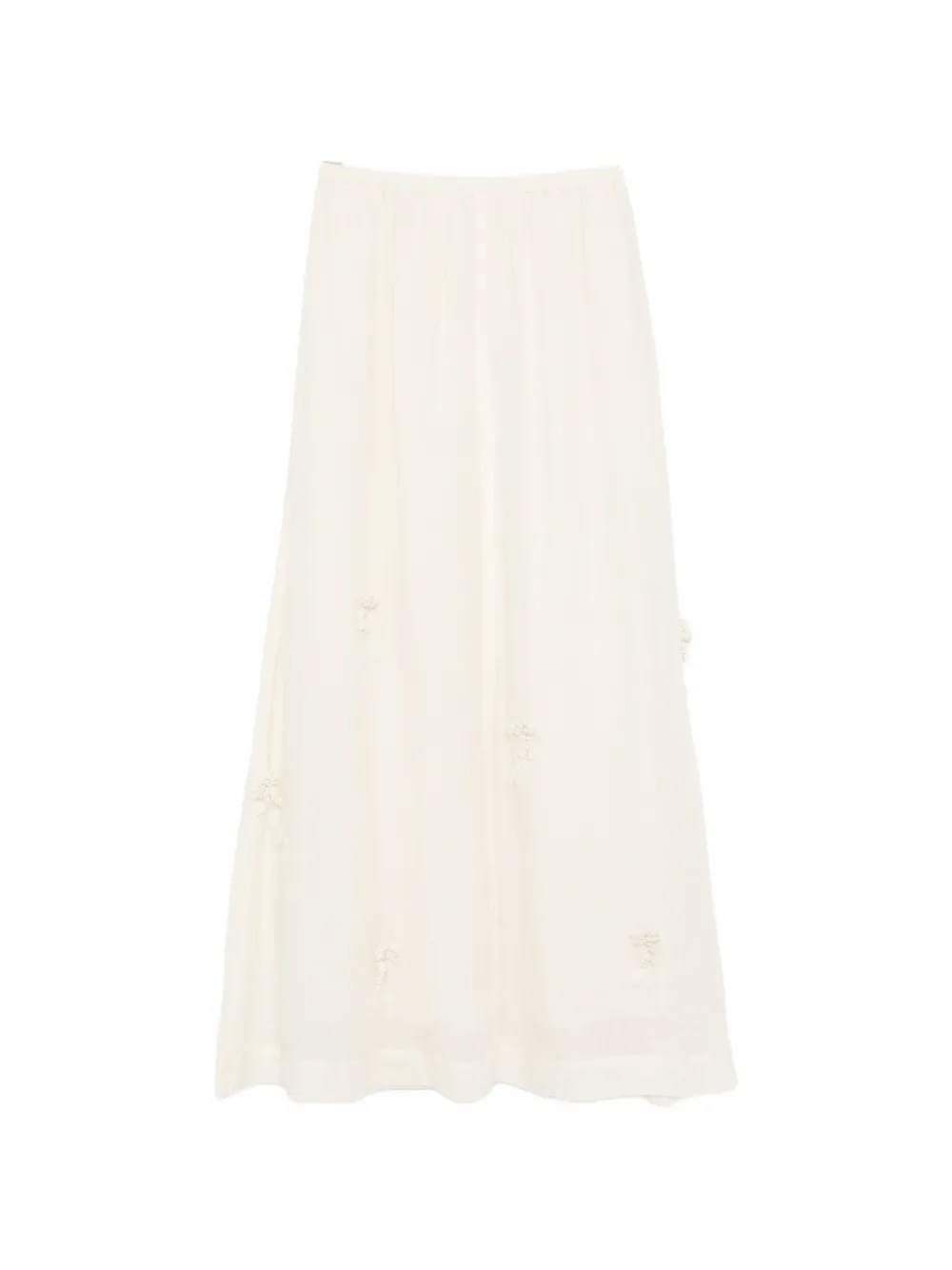 Kinyan Lam ramie maxi skirt - Toni neutri