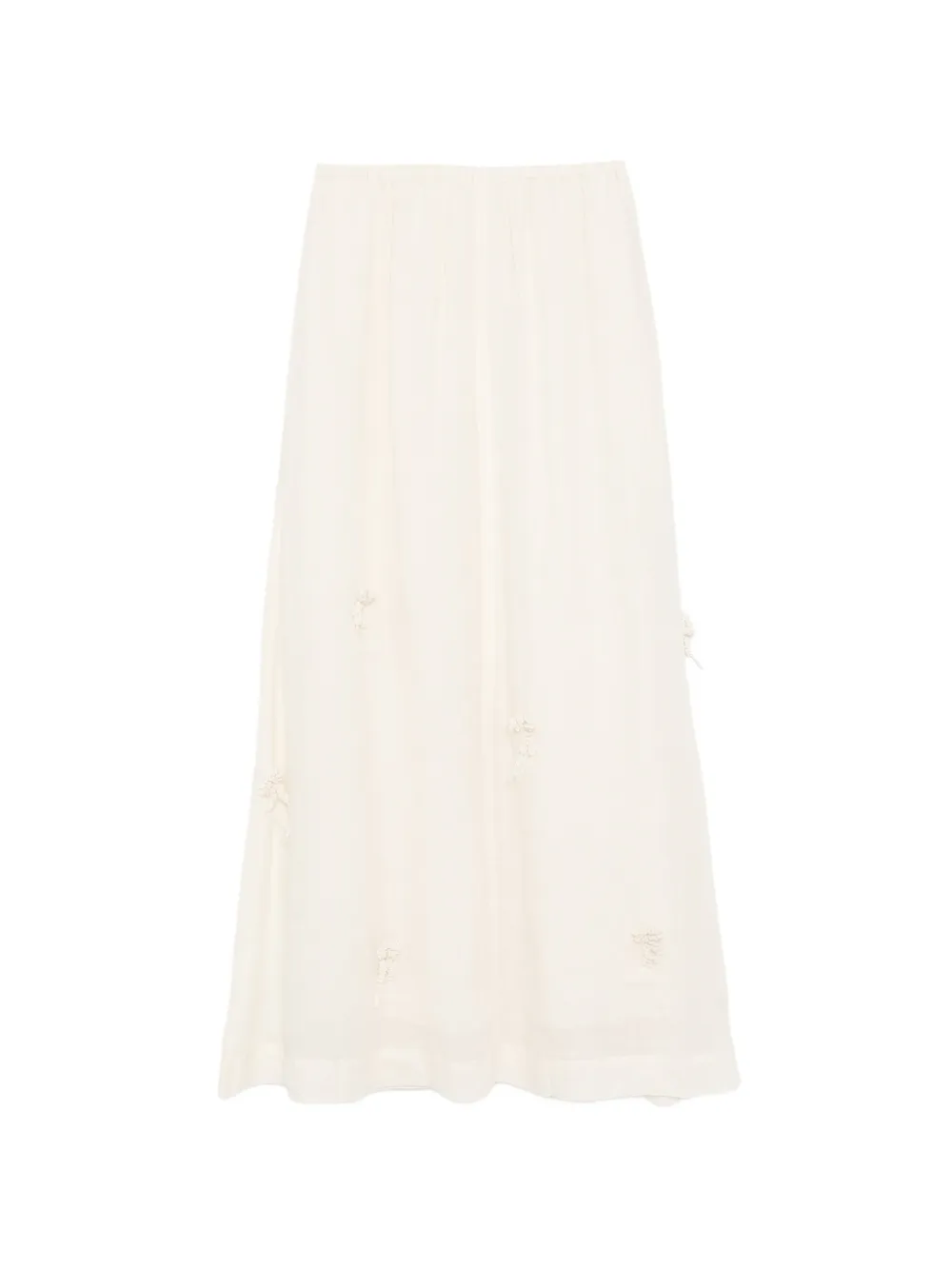 Kinyan Lam ramie maxi skirt - Toni neutri