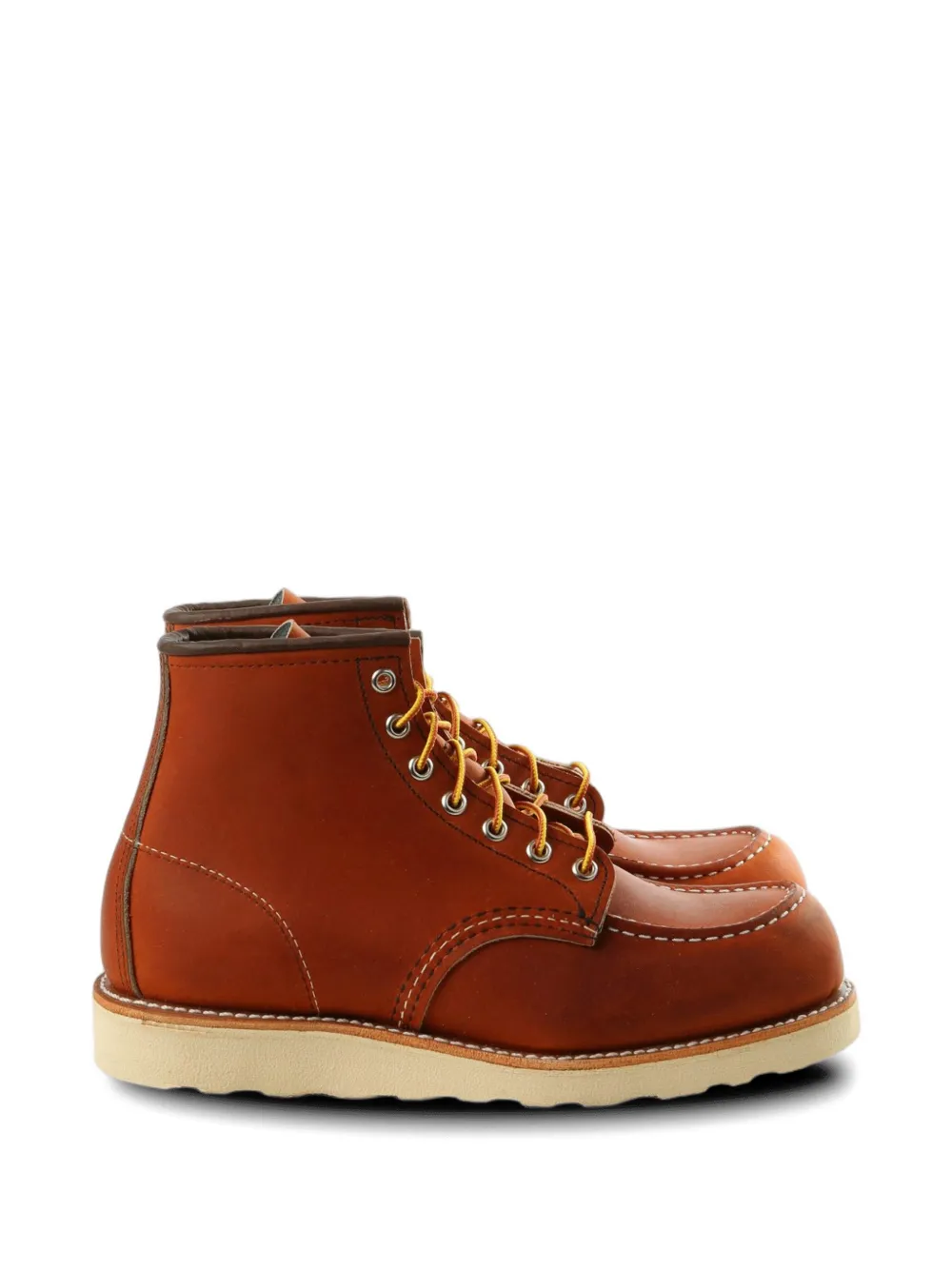 Red Wing Shoes Moc 6-Inch Toe boots - Marrone