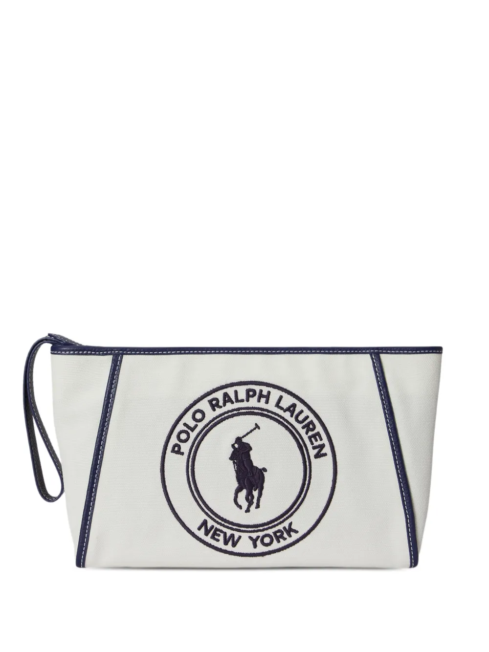 Polo Ralph Lauren Pouch con dettaglio cuciture - Toni neutri