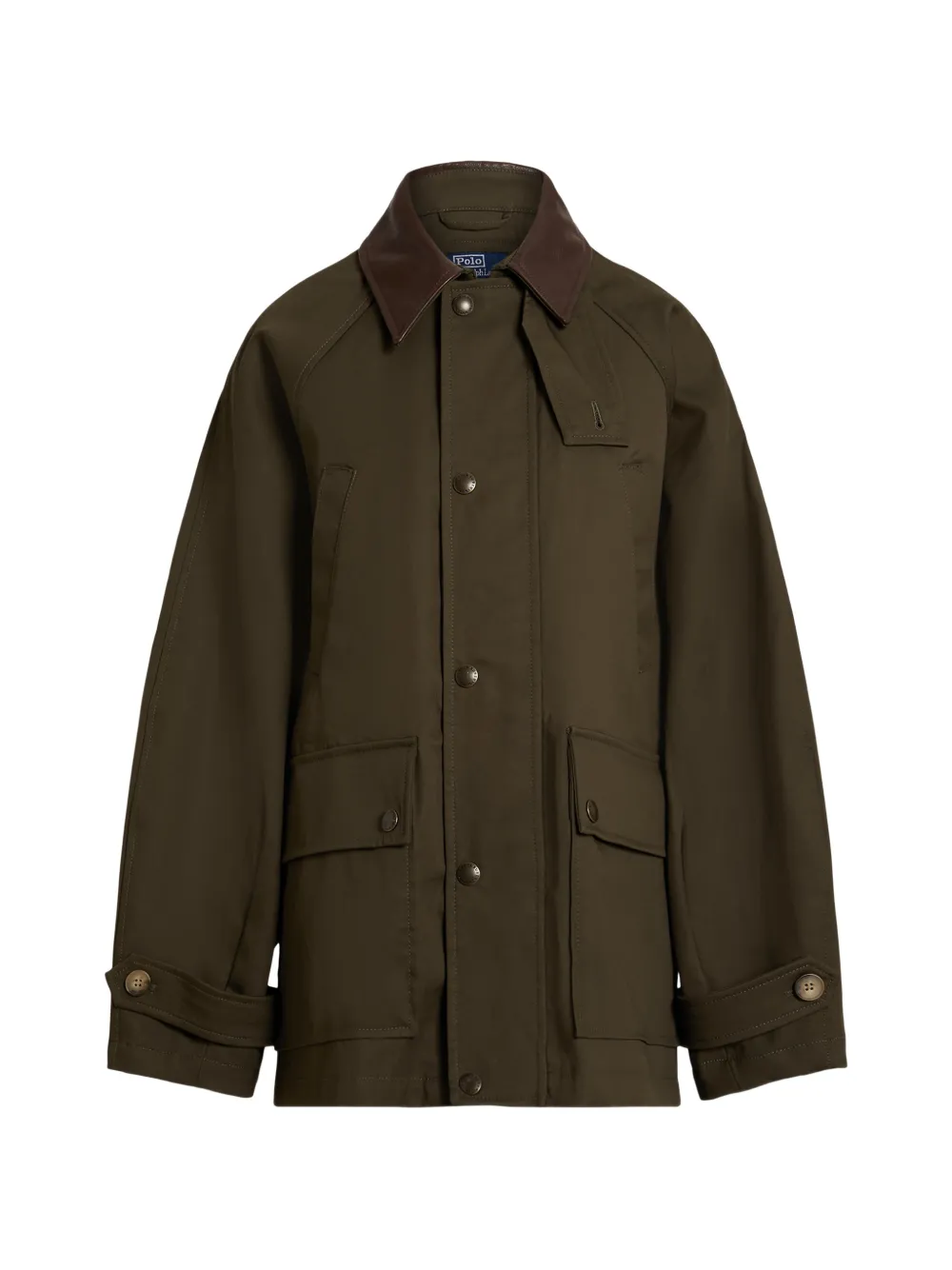 Polo Ralph Lauren Katoenen twill jack Groen
