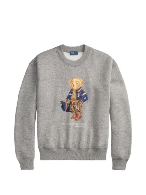 Polo Ralph Lauren Polo Bear crew-neck Jumper | Neutrals | FARFETCH