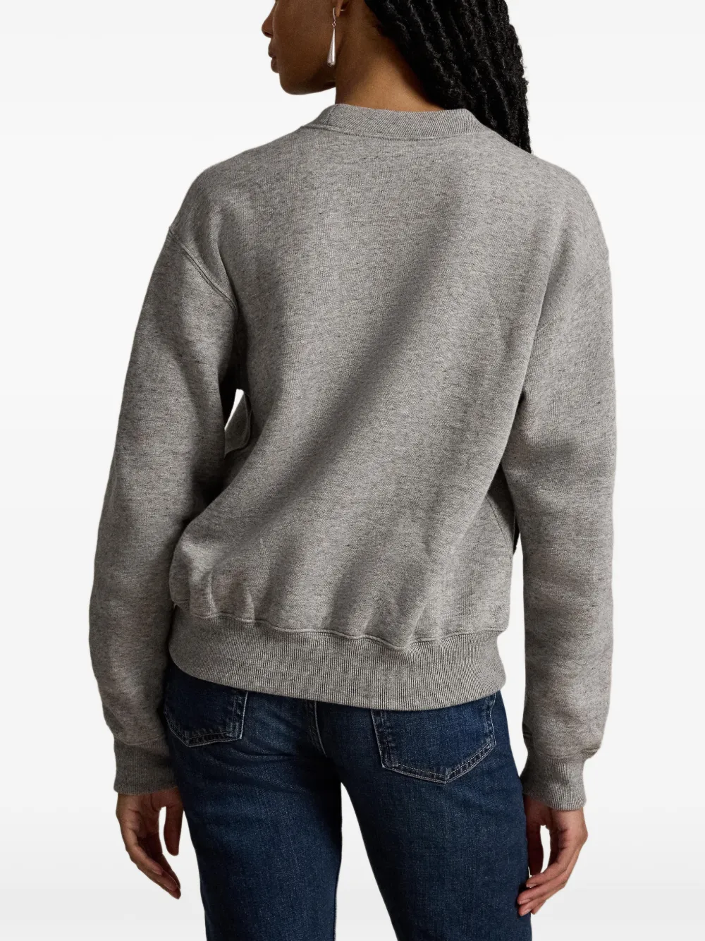 Polo Ralph Lauren Polo Bear fleece trui Grijs