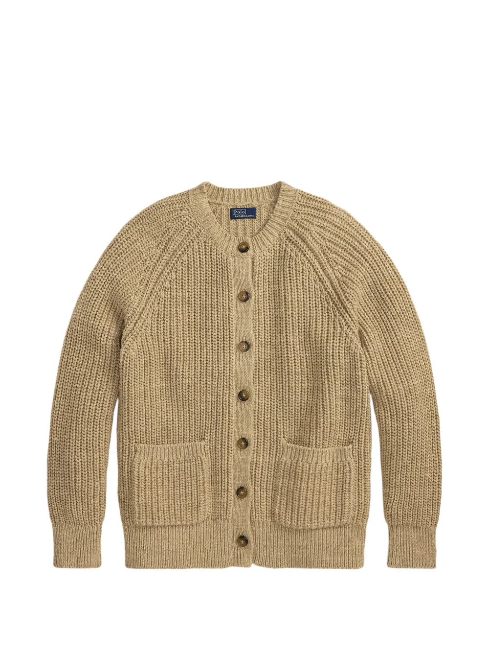 Polo Ralph Lauren buttoned raglan-sleeve cardigan - Neutrals