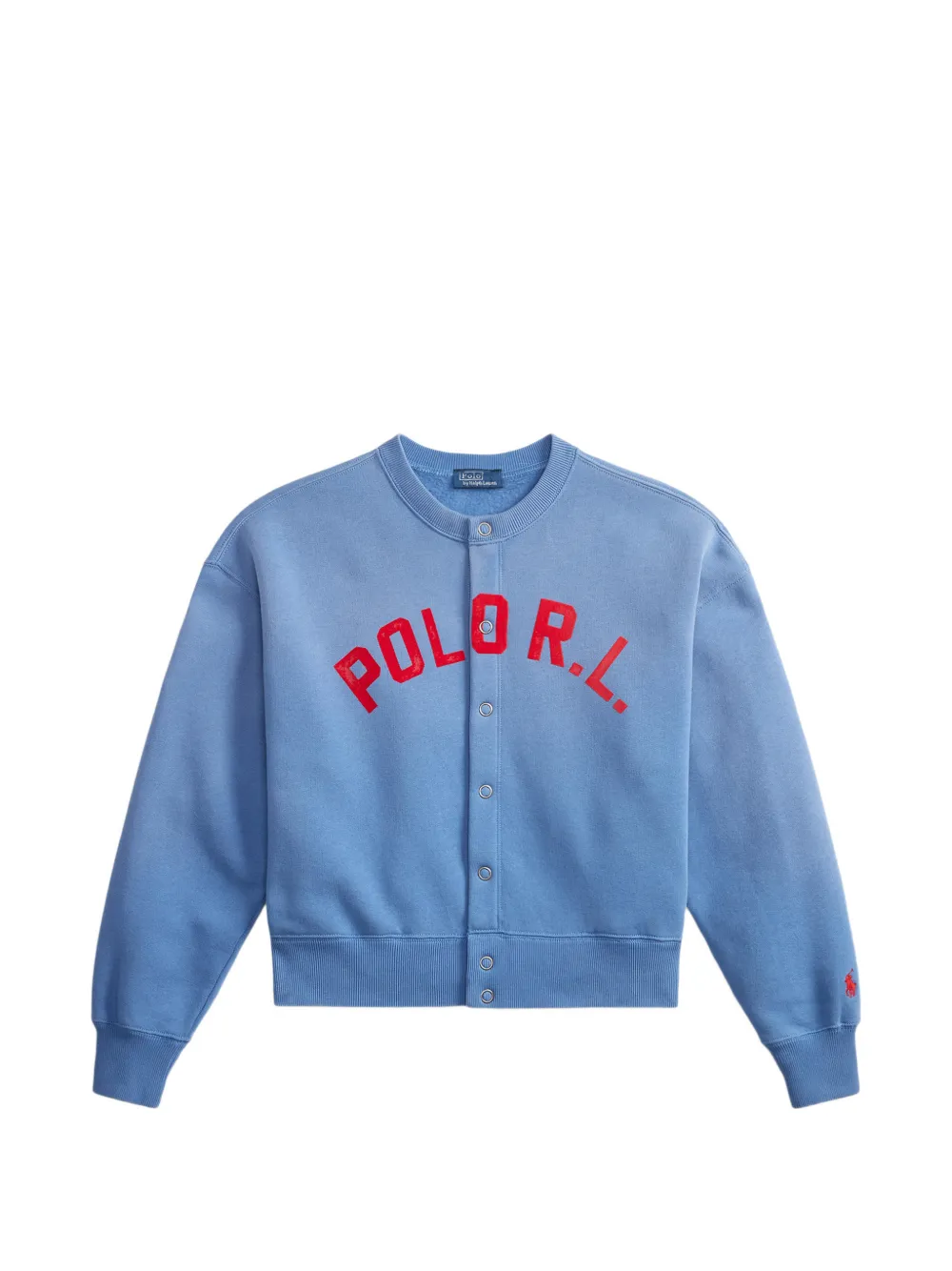 Polo Ralph Lauren Cardigan con stampa - Blu