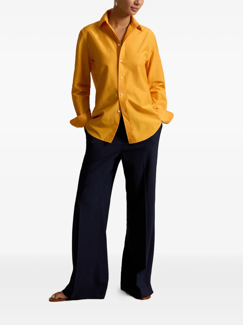 Polo Ralph Lauren Blouse met knopen Oranje