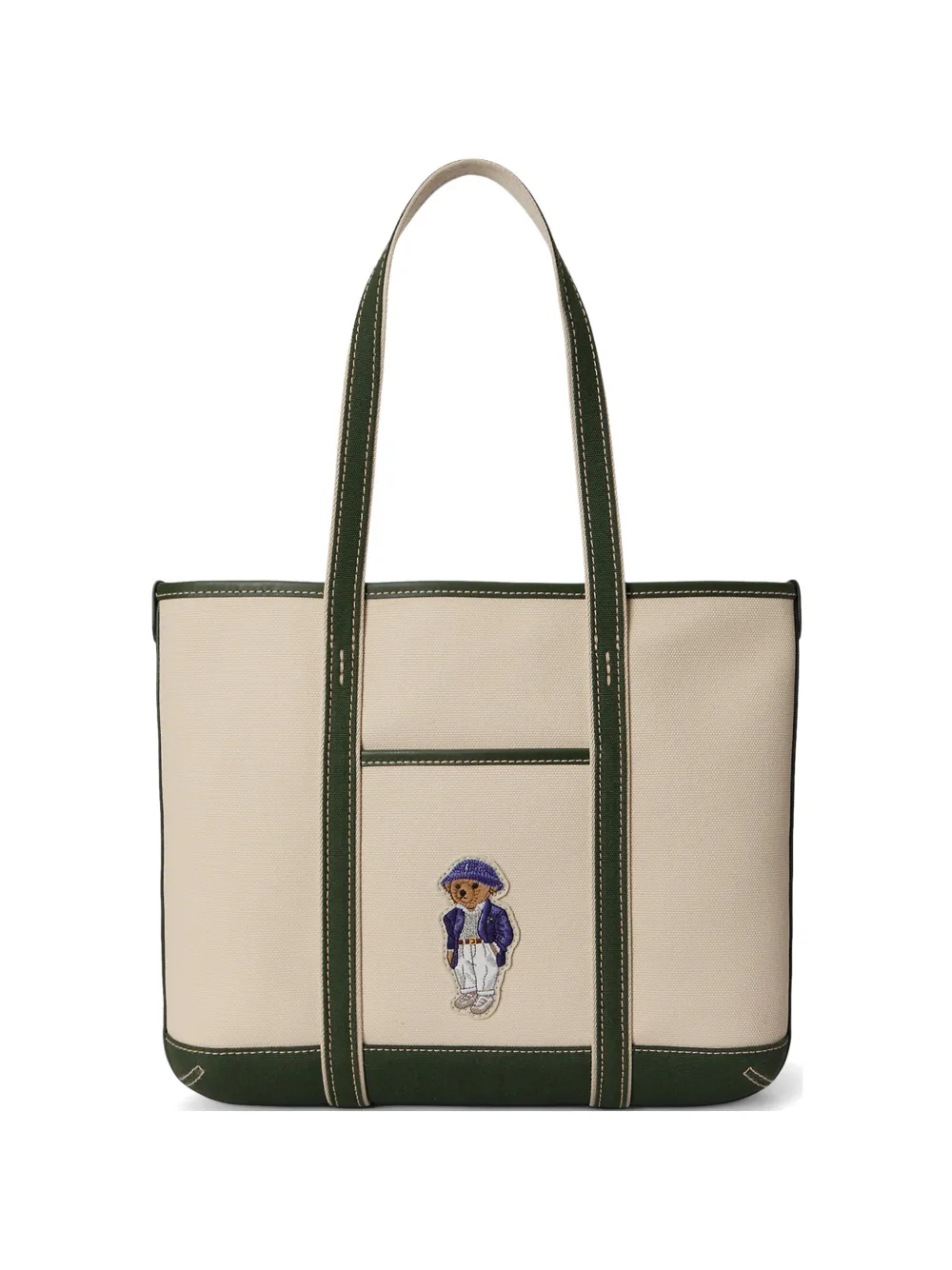 Polo Ralph Lauren Tote Bag mit Stickerei - Nude