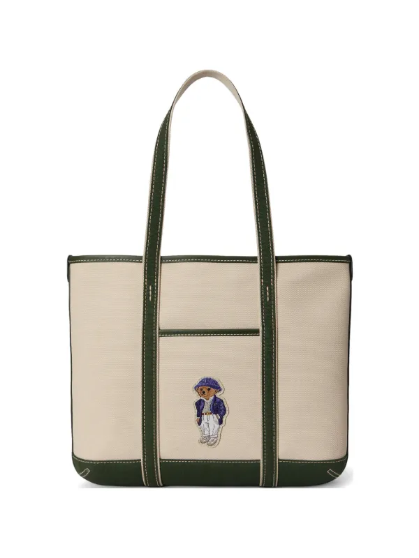 Polo Ralph Lauren ポロベア トートバッグ S | ニュートラル | FARFETCH JP