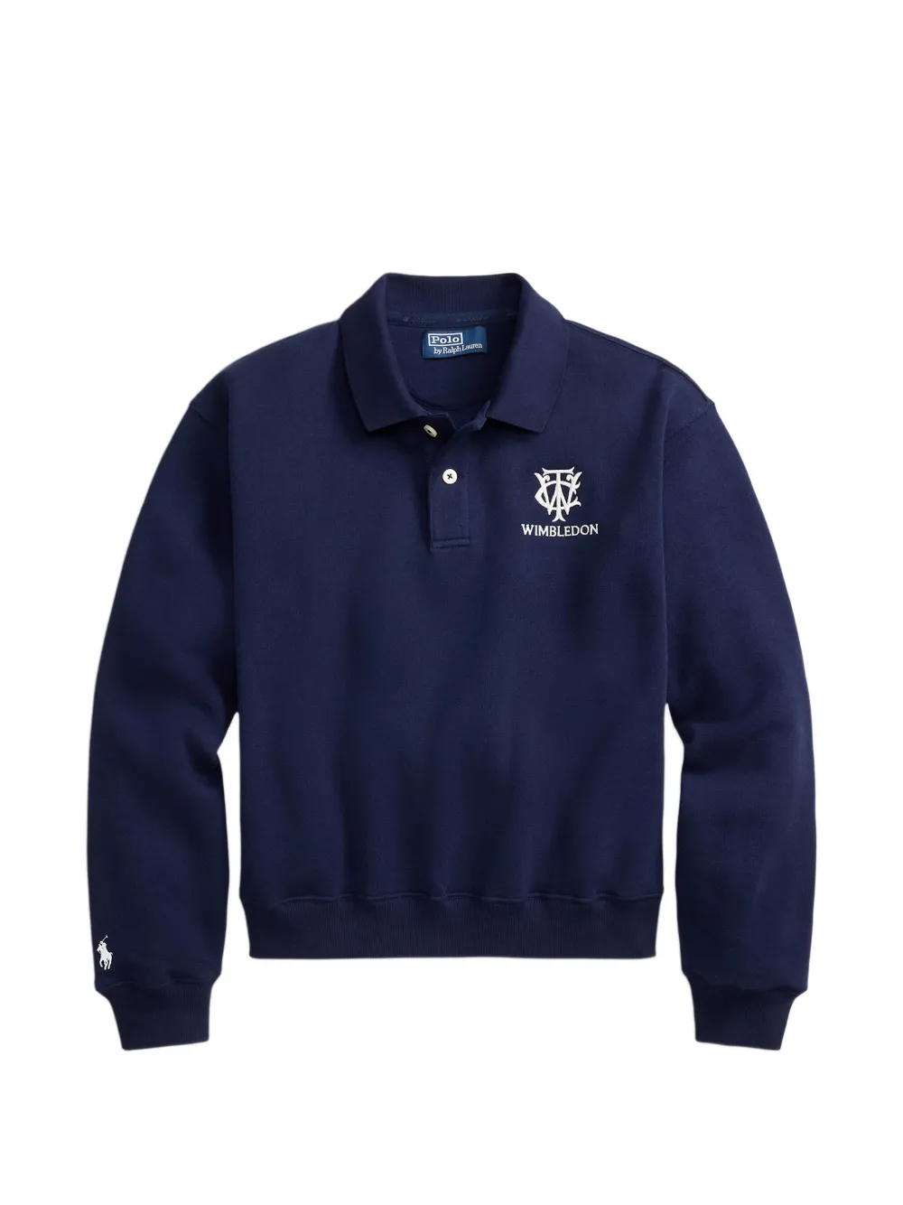 Polo Ralph Lauren Polo-Pullover mit Stickerei - Blau